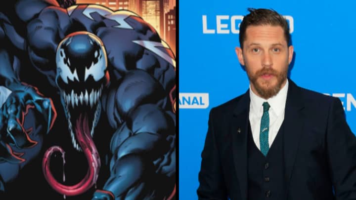 Tom Hardy Appears In Very Cryptic Pics From 'Venom' Film Set