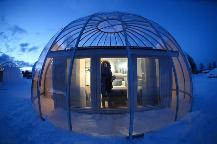 Arctic Circle 'Snow Globes' Are Perfect For A Winter Escape