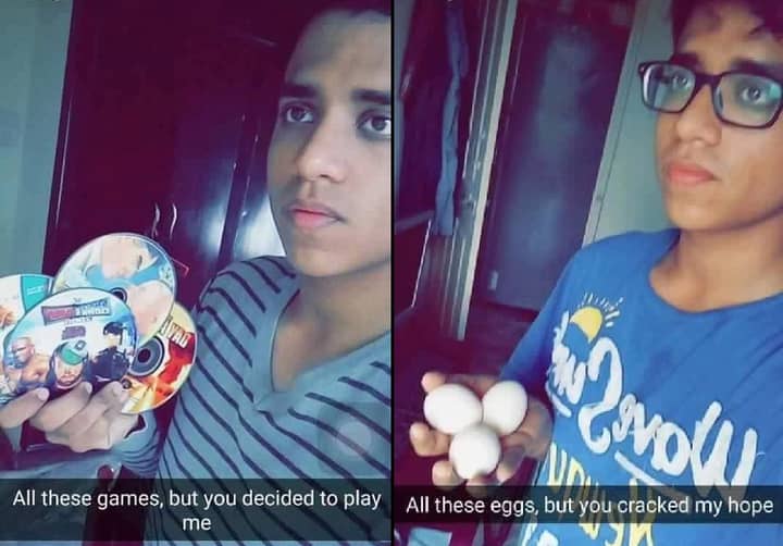 Lad Documents His Heartbreak With A Series Of Sarcastic Snapchats