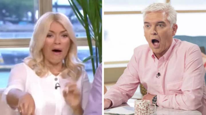 Holly Willoughby Cries Laughing As Pony Craps Live In 'This Morning' Studio