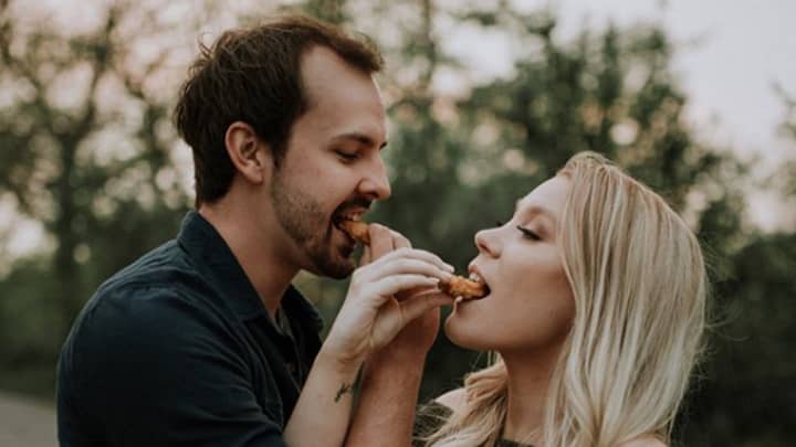 Couple Organises Incredible Chicken Nugget Engagement Photoshoot 