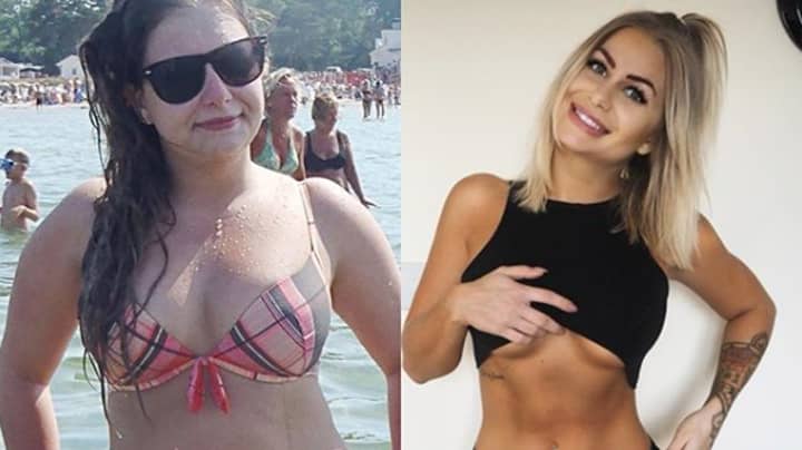 Woman Shows Off Incredible Transformation After Swapping Booze For Diet 