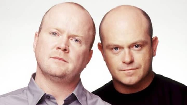 Woman's Knees Look Just Like EastEnders Brothers Grant And Phil Mitchell