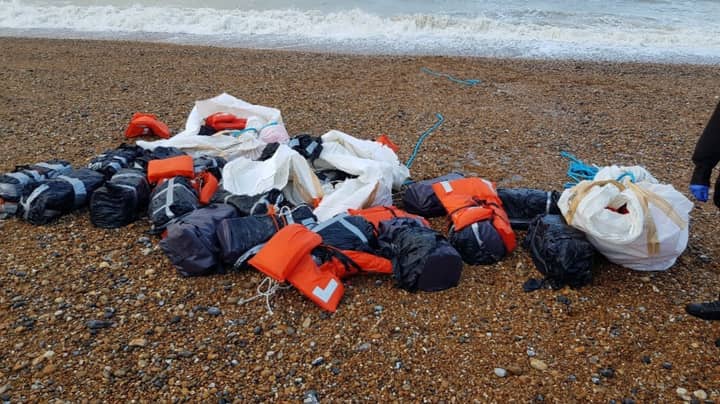 Cocaine Stash Worth £80m Washes Up On Beach In UK