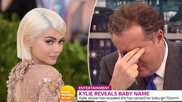 Piers Morgan Isn't Impressed By Kylie Jenner’s Choice Of Baby Name