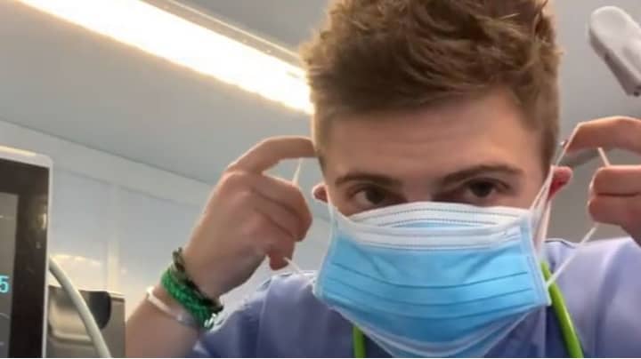 Doctor Proves Masks Don't Reduce Oxygen By Wearing Six At Once On Oxygen Machine