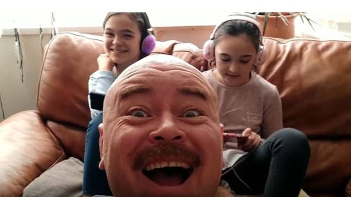 Dad Of Five Starts YouTube Channel Because His Kids Are Always On Their Phones 
