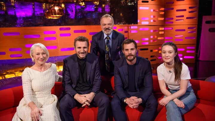 Graham Norton: Helen Mirren, Liam Neeson And Jamie Dornan Will Guest On Tonight’s Show