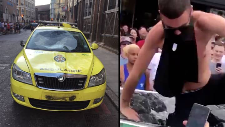 England Fans Set Up Fundraisers For Taxi And Ambulance Damaged In Celebrations